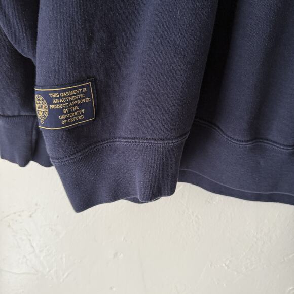 University of Oxford Sweatshirt Mens 2XL Crewneck Pullover Embroidered XXL Sweat - Picture 3 of 9